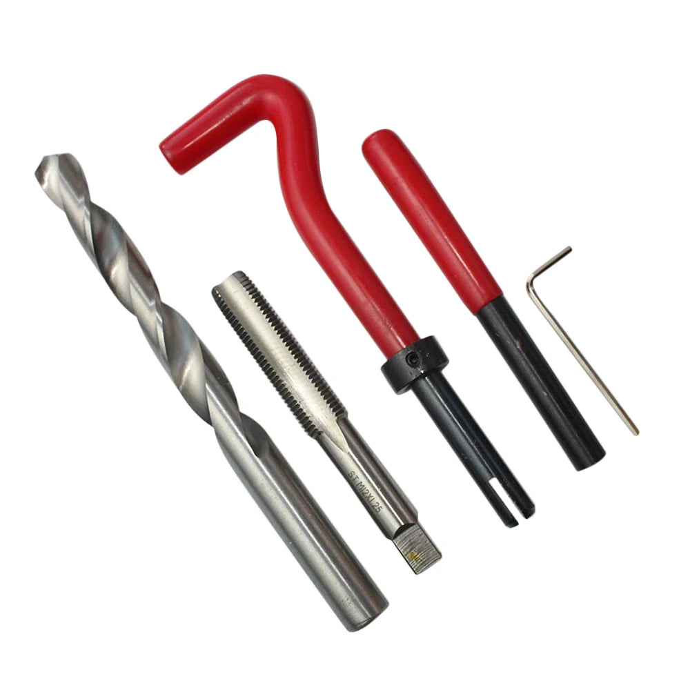 CowLost | product_id-15pcs-metric-helicoil-thread-repair-kit-m5-m14-m12x1-5-for-car-coil-tools |34