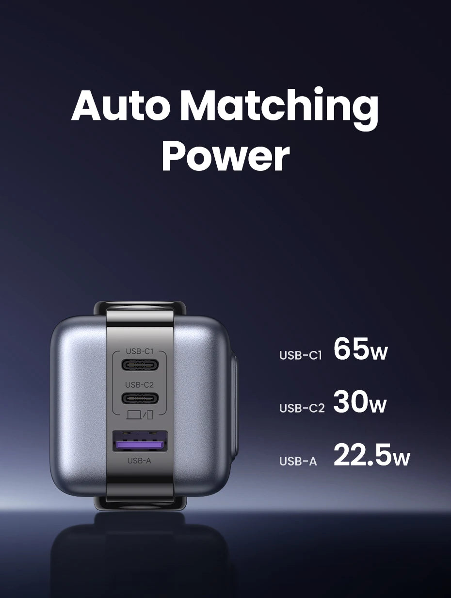 CowLost | ugreen-65w-30w-gan-charger-robot-design-pd3-0-fast-charger |19