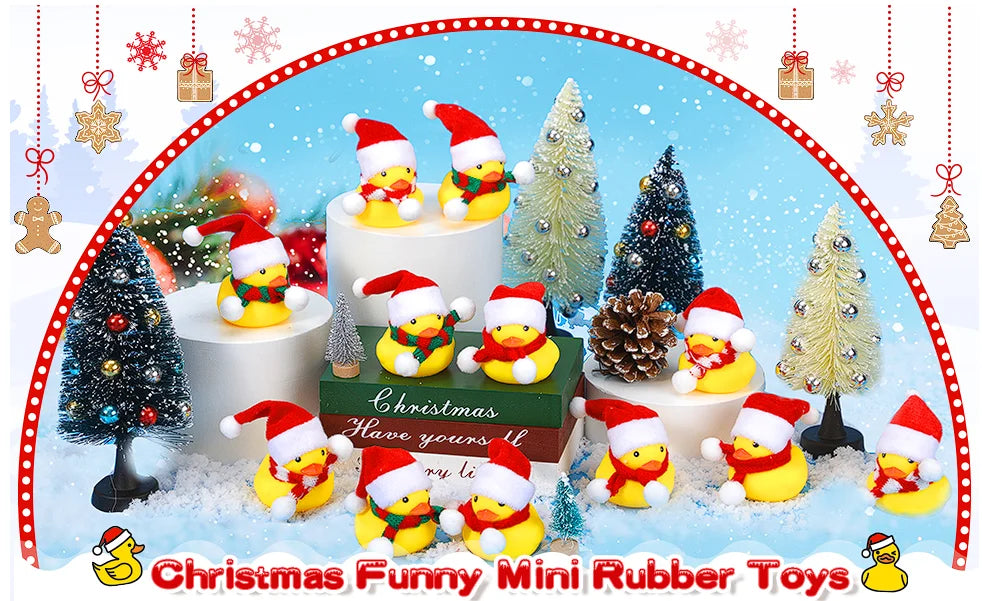 CowLost | product_id-2-pack-yellow-rubber-duck-christmas-car-dashboard-ornaments |9