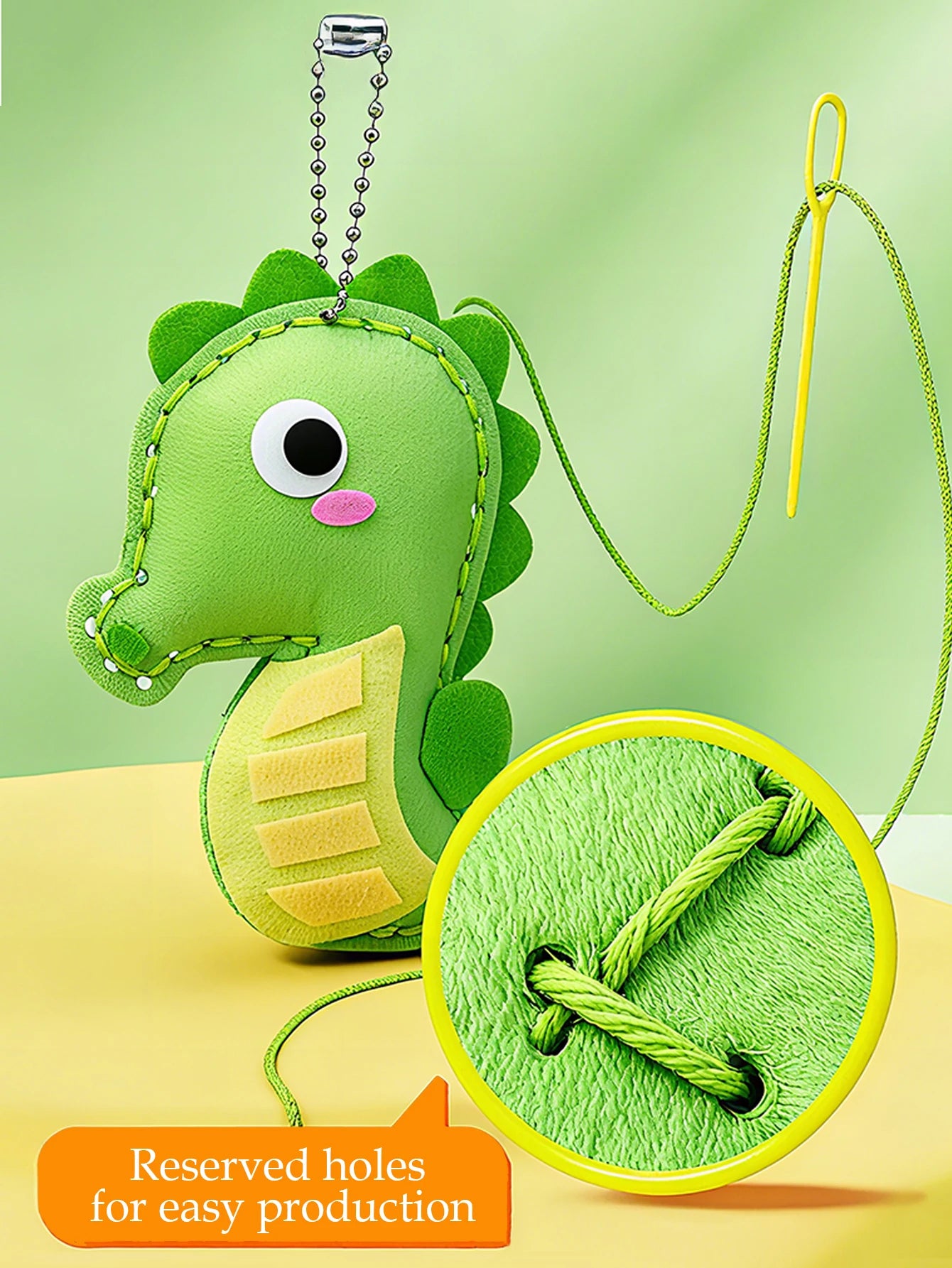 CowLost | product_id-fun-sewing-diy-pendant-set-with-cotton-lanyard-ocean-animal-toys-for-kids |12
