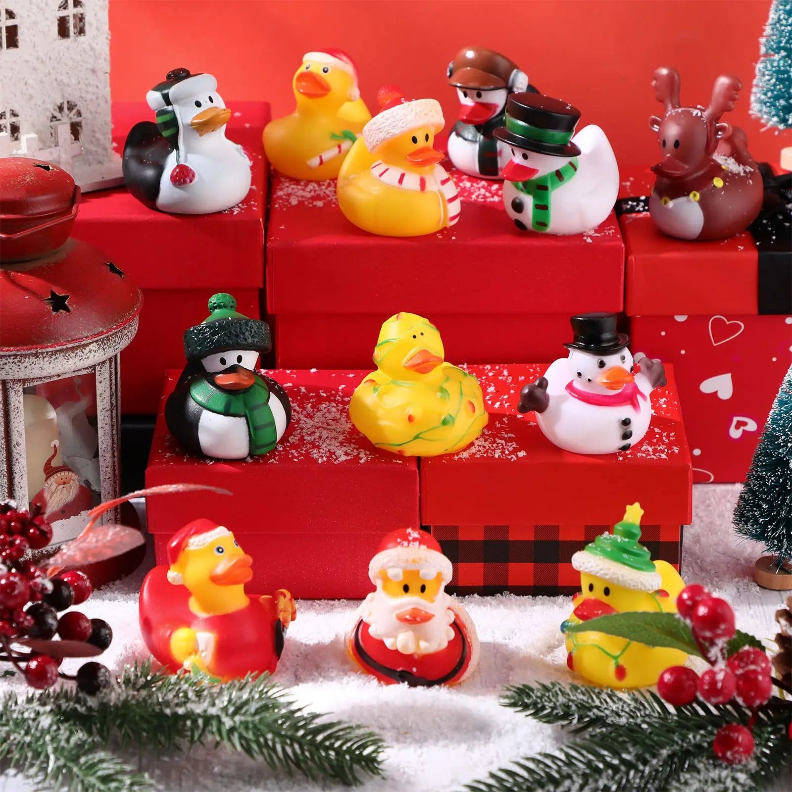 CowLost | product_id-12-24-36pc-christmas-rubber-duck-toys-for-holiday-party-favors |3