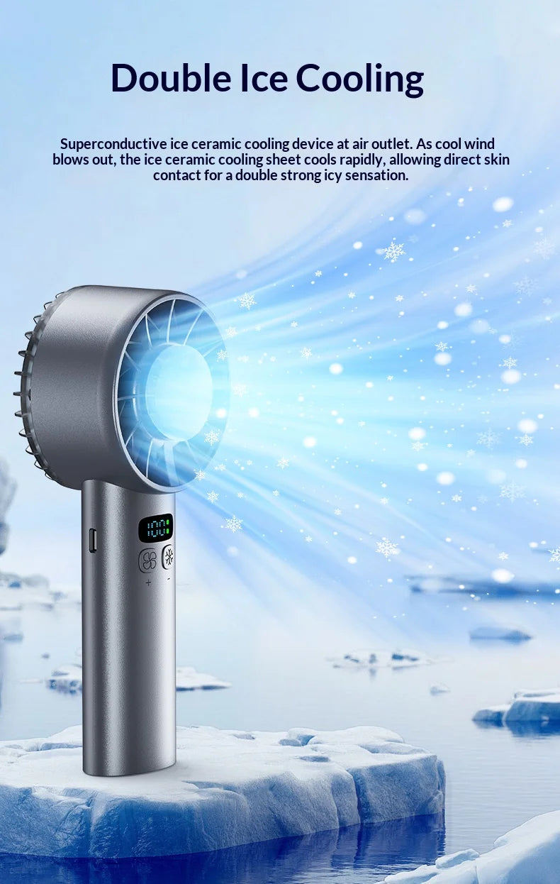 CowLost | product_id-homefish-usb-rechargeable-handheld-ice-compress-cooling-fan-with-led-display-for-travel-and-camping |10