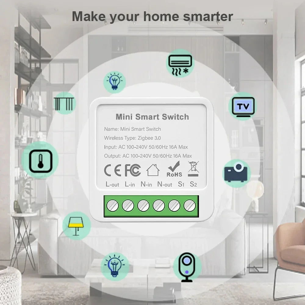 CowLost | automation-control-modules-product_id-smart-wifi-zigbee-mini-switch-module-for-home-automation-voice-control-alexa-google-alice-compatible |3