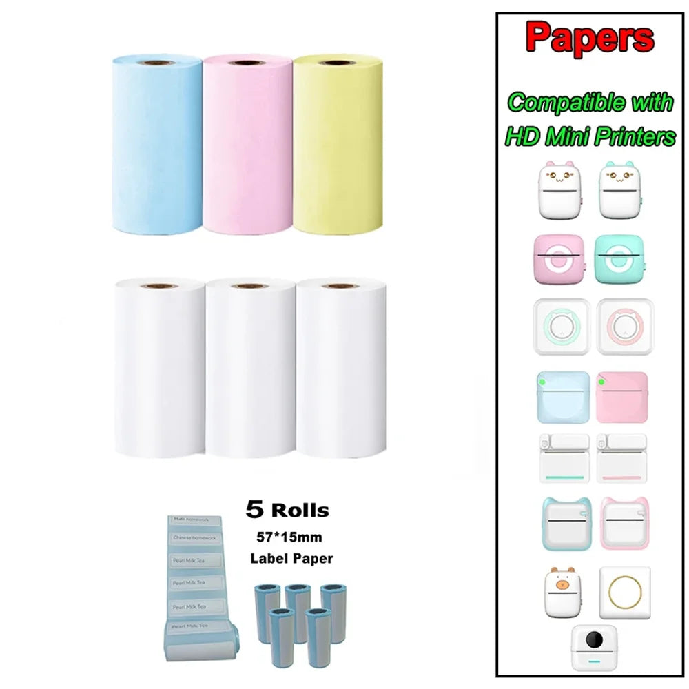 CowLost | hd-mini-portable-printer-thermal-paper-universal-57mm |7