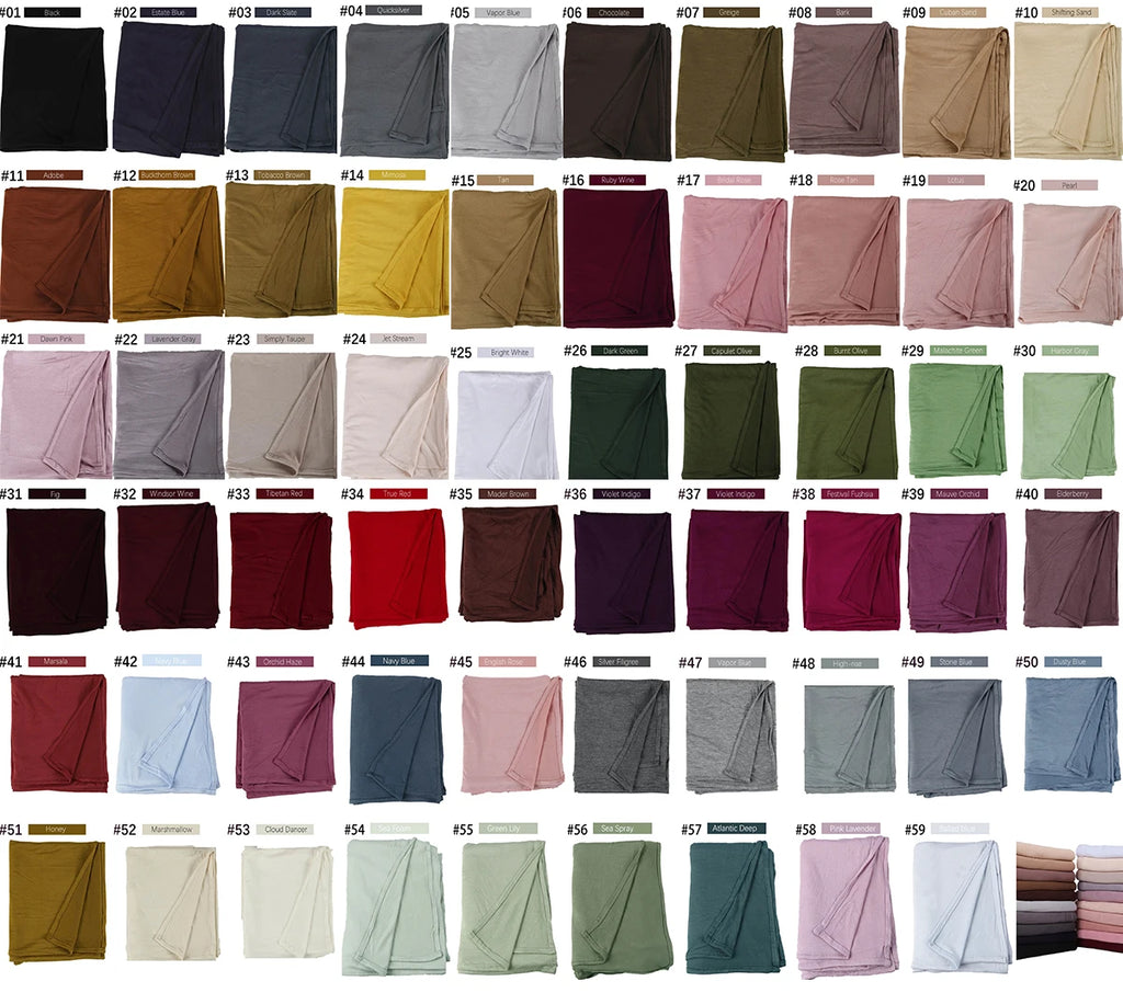 CowLost | muslim-women-stretchy-jersey-hijab-plain-cotton |6