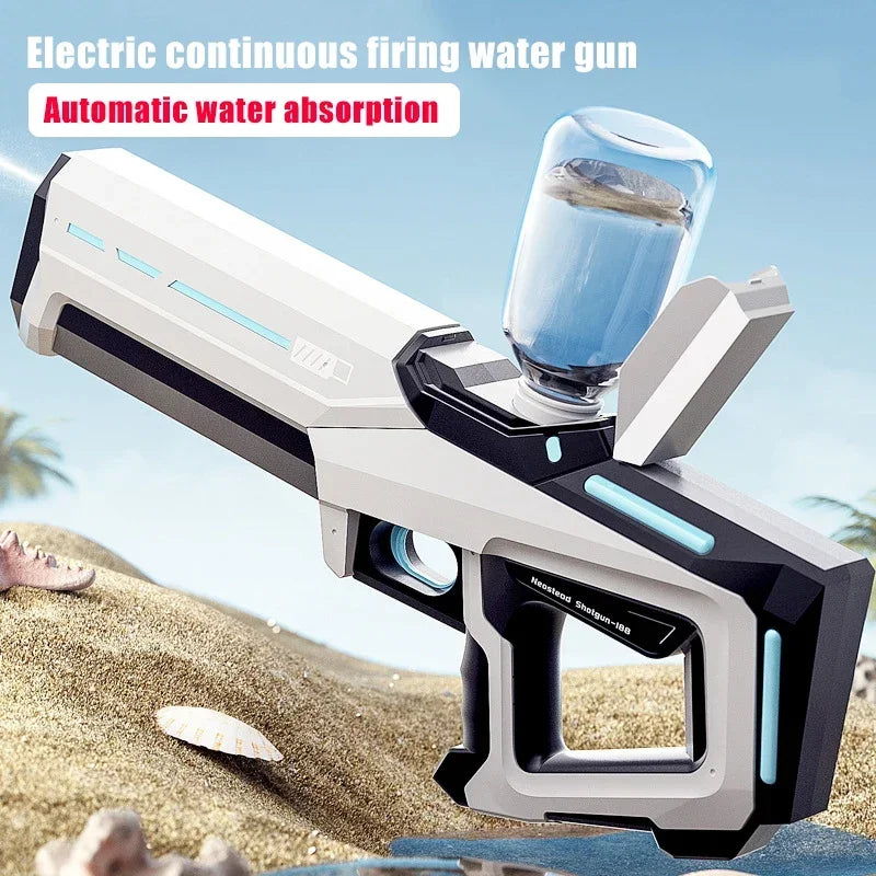 Kids Electric Water Gun Toy Full Automatic Spray for Outdoor Summer Games