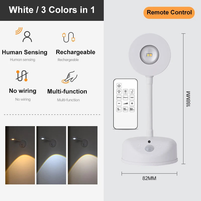 CowLost | product_id-usb-rechargeable-wireless-human-sensing-dimmable-led-wall-spotlight-for-paintings-with-3-color-modes |16