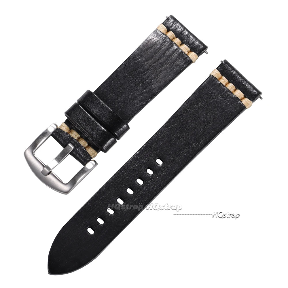 CowLost | product_id-leather-watch-strap-for-rolex-galaxy-18-24mm-with-silver-pin-buckle |9