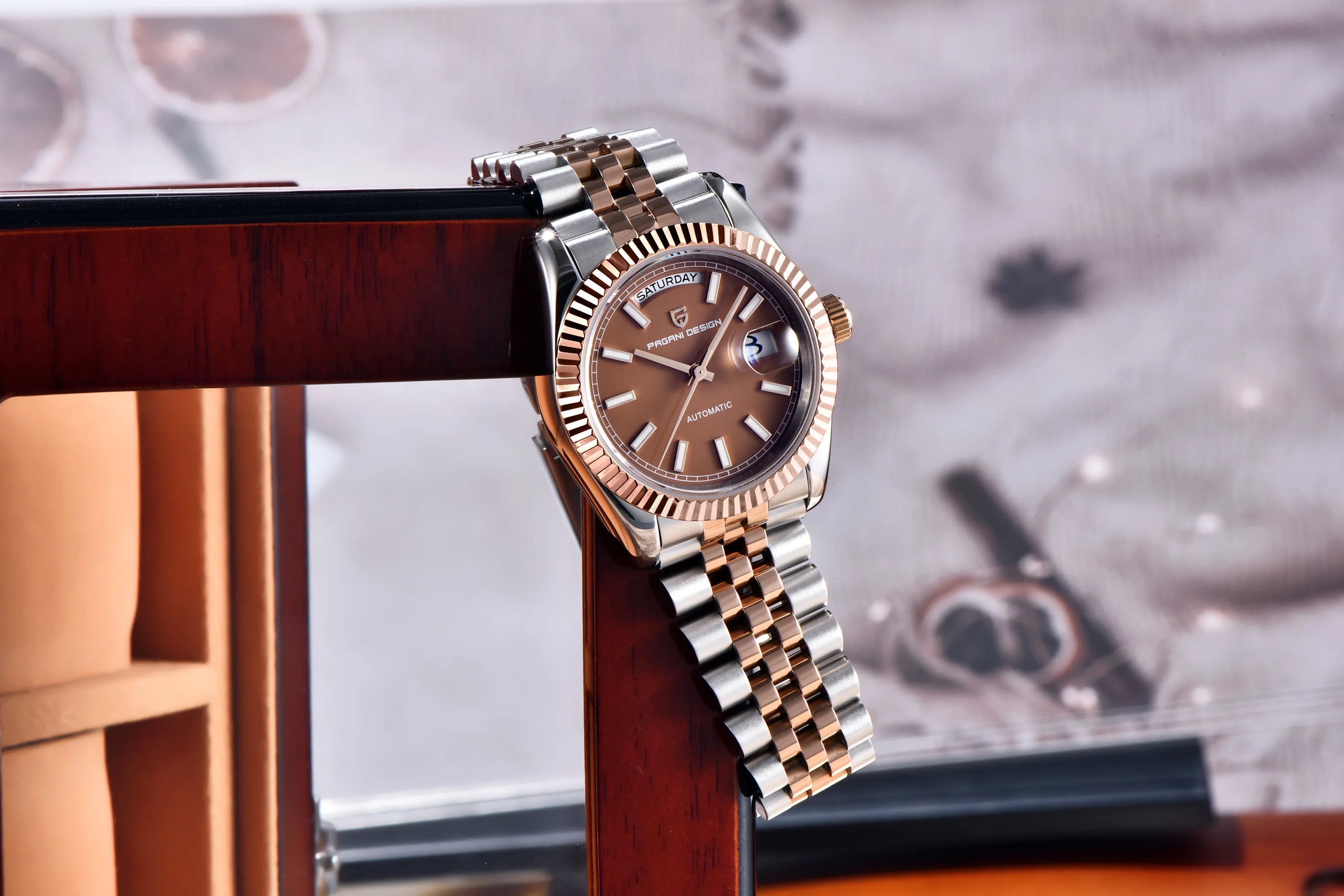 CowLost | pagani-design-2025-new-enamel-dial-dd36-luxury-silver-gold-automatic-watch |17