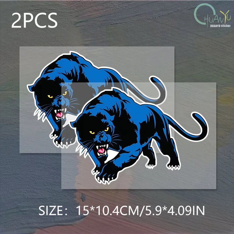 CowLost | cartoon-3d-car-sticker-animal-black-panther |10