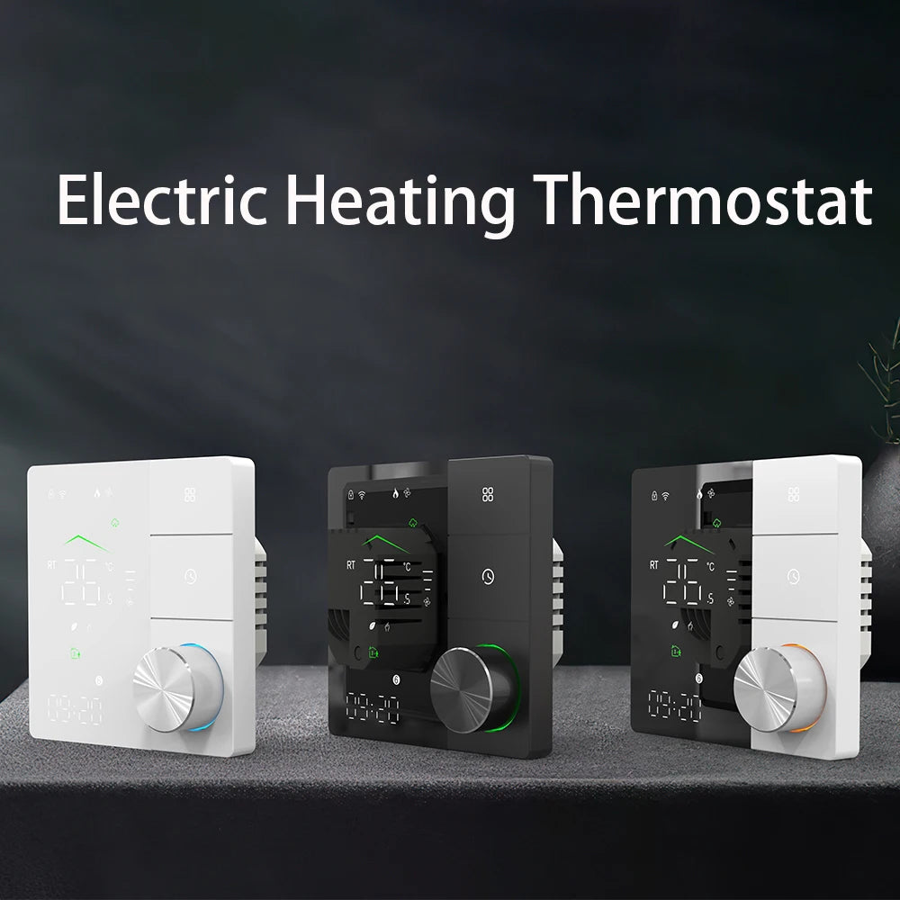 Tuya WiFi BHT-18 Matter Smart Electric Heating Thermostat with Week Programming and AI Control