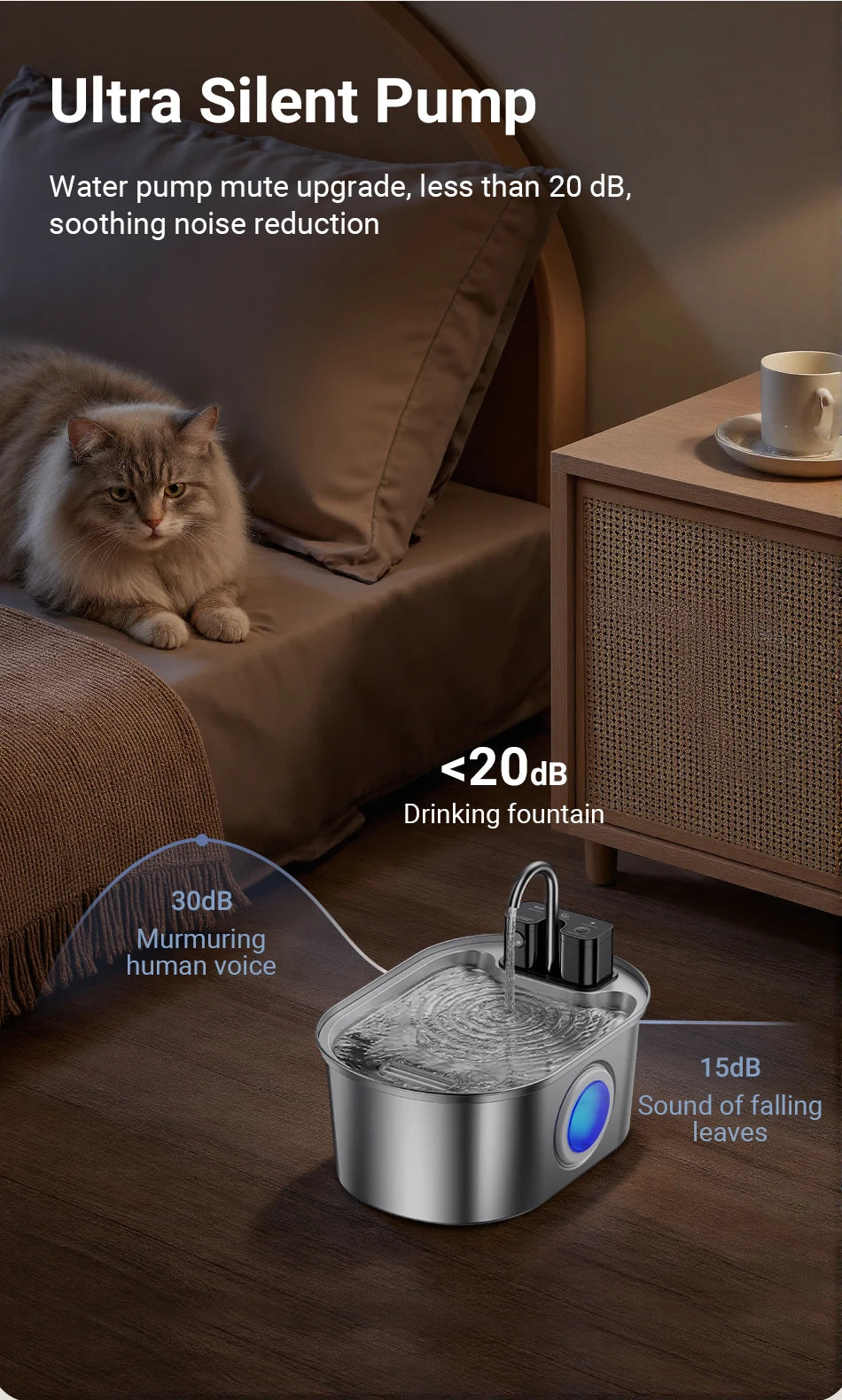 CowLost | cat-food-rojeco-stainless-steel-automatic-cat-water-fountain |21