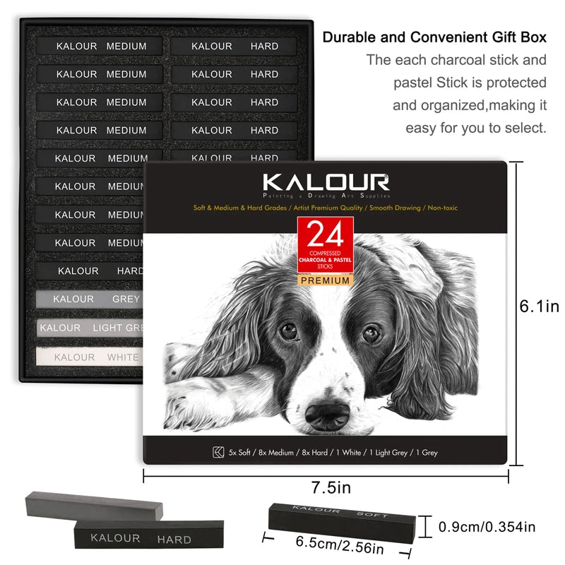 CowLost | product_id-kalour-24-piece-professional-artist-grade-charcoal-pastel-set-for-sketching-and-drawing |12