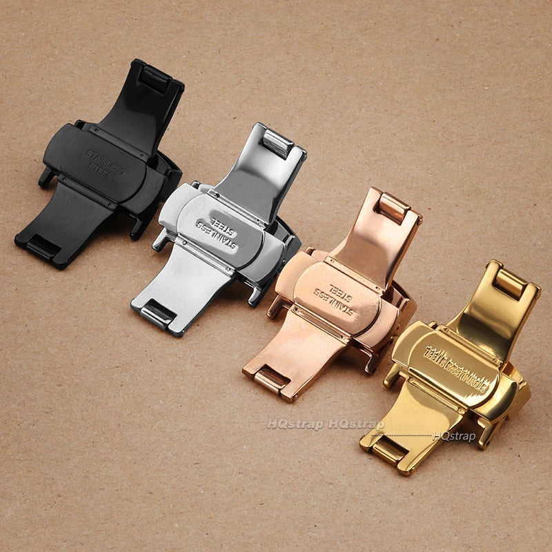 CowLost | product_id-butterfly-deployment-double-click-stainless-steel-watch-band-clasp-14-22mm |6
