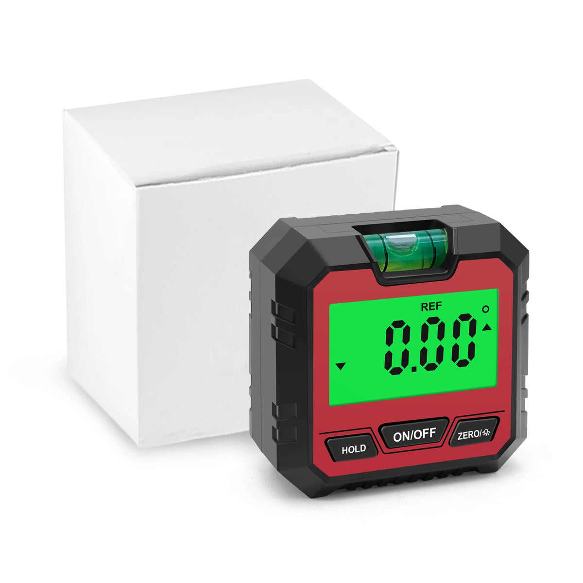 Mini Digital Magnetic Protractor Inclinometer 360° Angle Gauge with Backlight