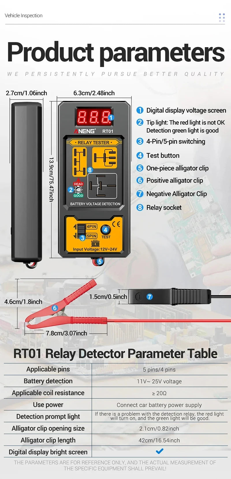 CowLost | product_id-car-relay-tester-11-25v-automotive-voltage-relay-diagnostic-tool-with-led-indicator |14