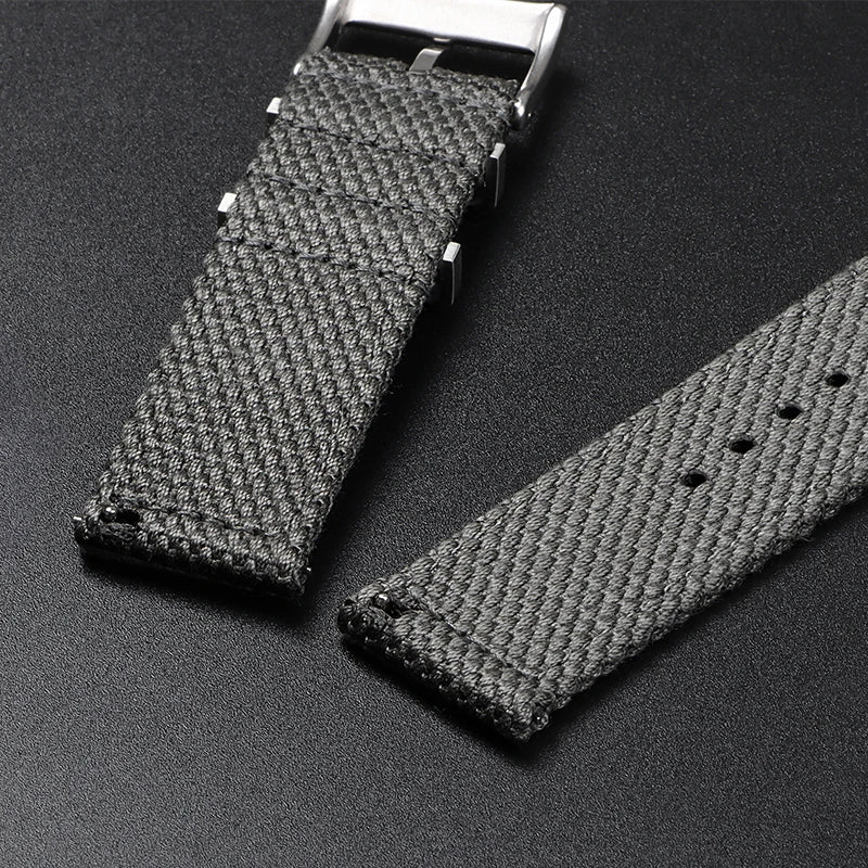 CowLost | product_id-universal-nylon-quick-release-sport-watch-strap-20mm-22mm-black |8