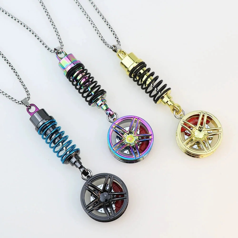 CowLost | product_id-car-wheel-shock-absorber-pendant-rearview-mirror-ornament |3