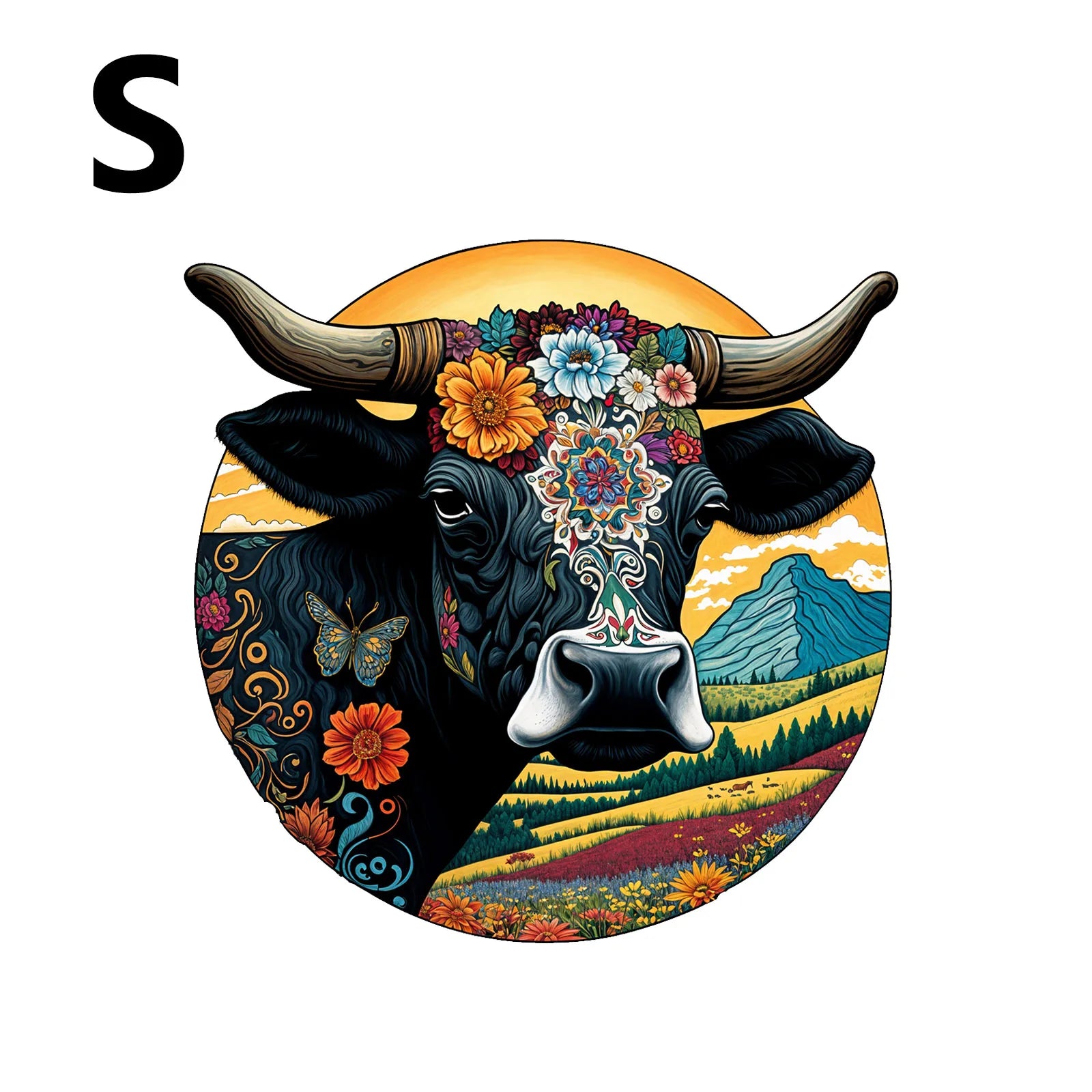 CowLost | product_id-round-cow-wooden-jigsaw-puzzle-non-toxic-educational-toy-and-decor-gift-for-adults |7