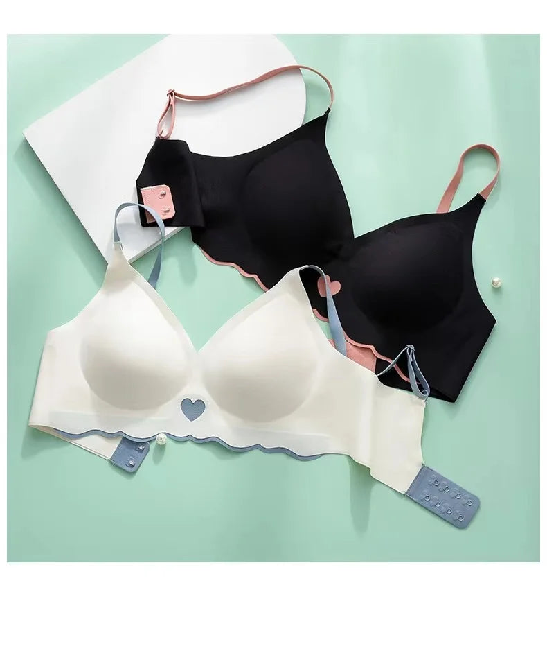 CowLost | product_id-seamless-wireless-thin-cup-womens-bra-no-steel-ring-sexy-back |10