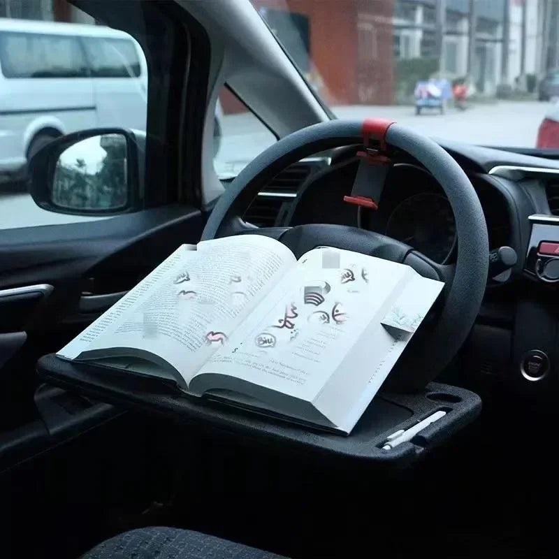 CowLost | vehicle-parts-accessories-multifunctional-car-steering-wheel-tray-table-for-laptop-and-food |2