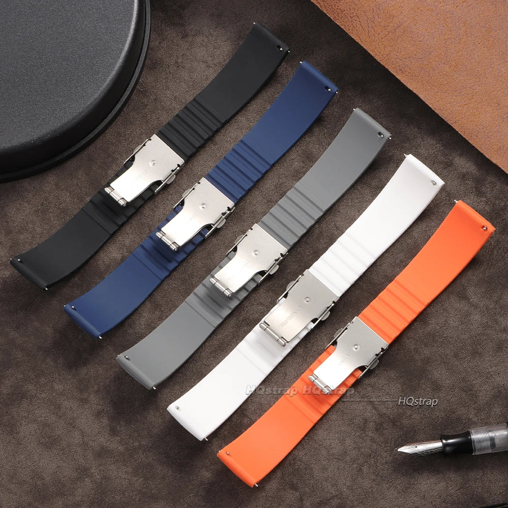 CowLost | product_id-silicone-quick-release-watch-strap-for-seiko-18-24mm-deployment-buckle-replacement |6