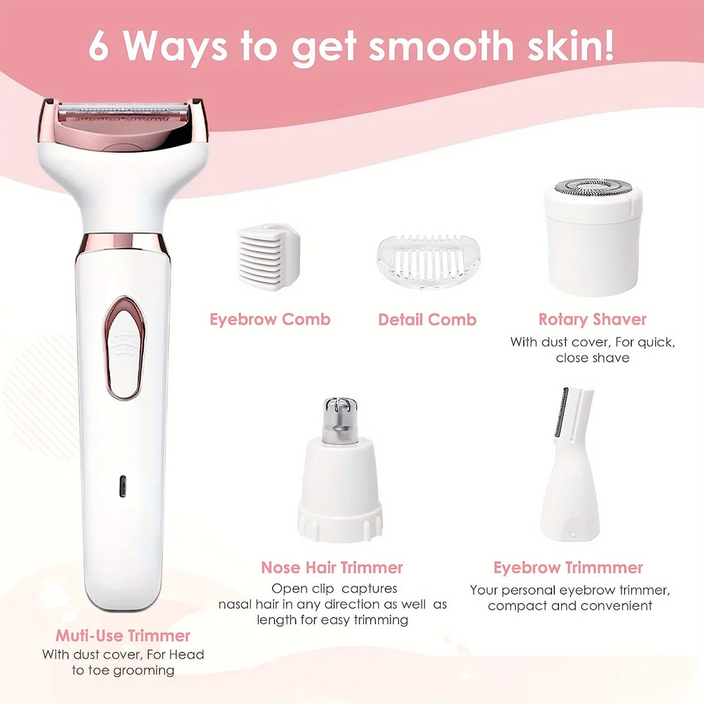 CowLost | product_id-4-in-1-portable-electric-womens-painless-razor-hair-trimmer |6
