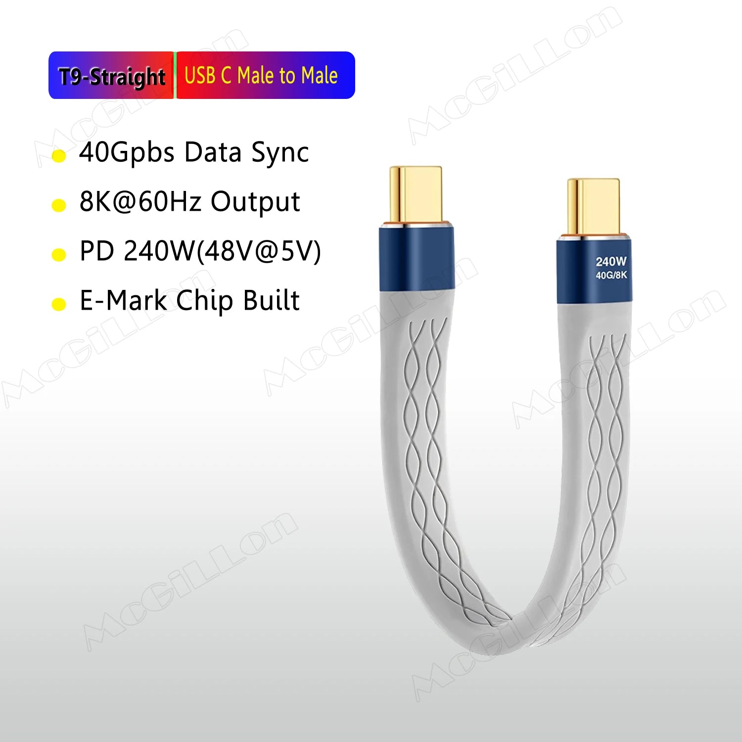CowLost | product_id-pd240w-5a-fast-charging-type-c-to-type-c-elbow-cable-for-huawei-xiaomi-samsung-s21-s20-thunderbolt-3-data-transfer |15