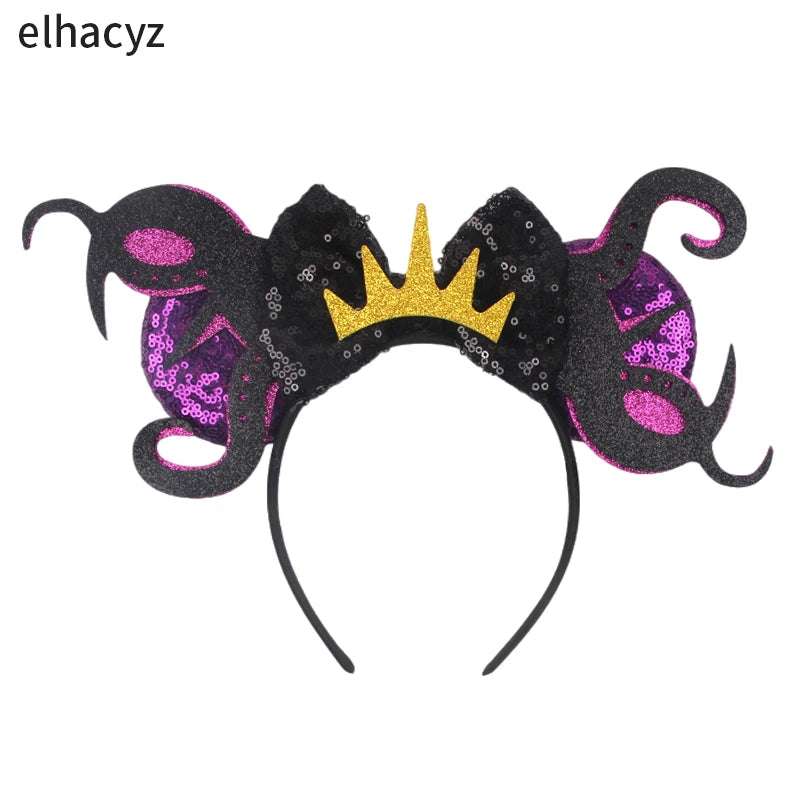 CowLost | disney-maleficent-headbands-kids-cosplay-horns-of-witch |11