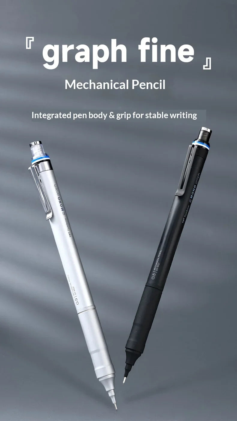 CowLost | product_id-tombow-mono-graph-fine-0-5mm-mechanical-pencil-with-metal-grip-and-eraser-for-professionals |15