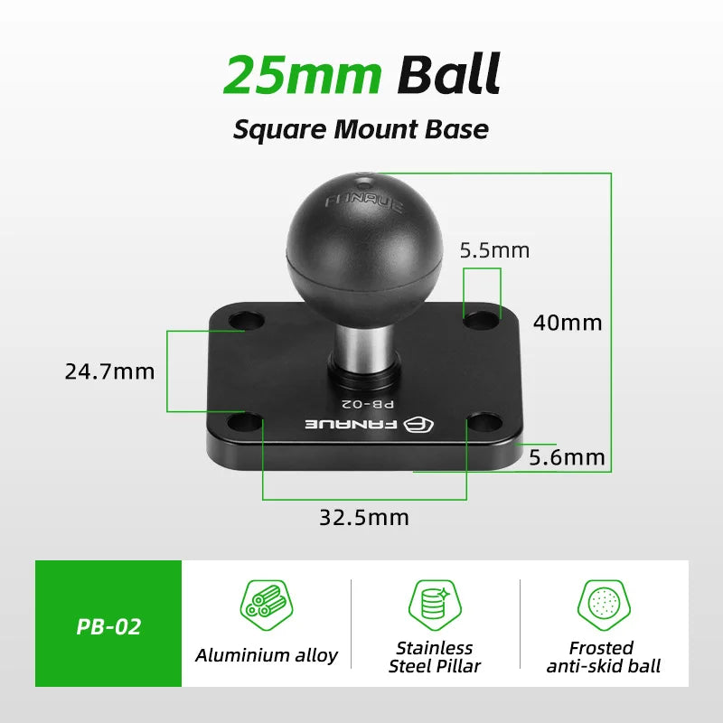 CowLost | product_id-fanaue-1-aluminum-ball-adapter-for-25-20-17mm-diamond-square-base-ram-mounts |15