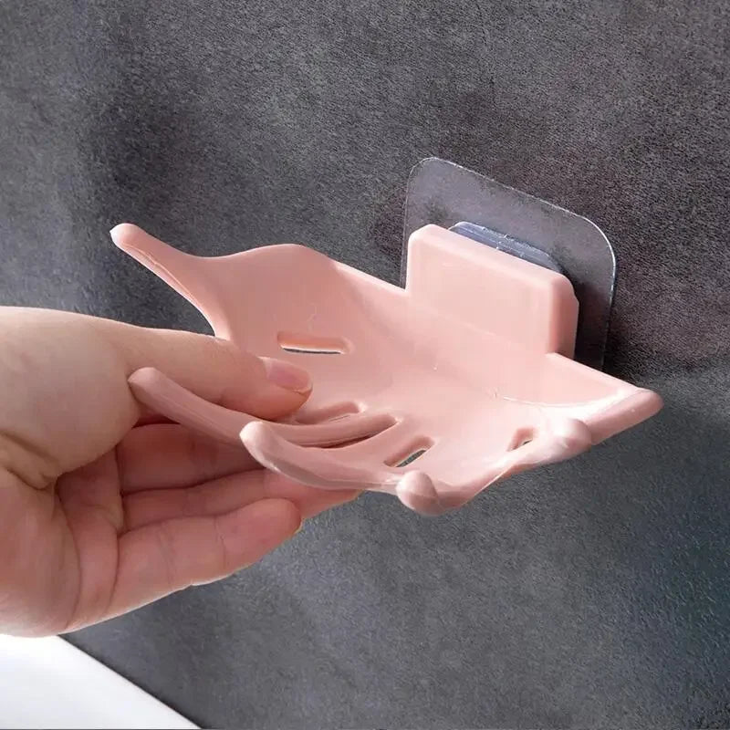 1pc Crown Plastic Storage Holder Soap Rack