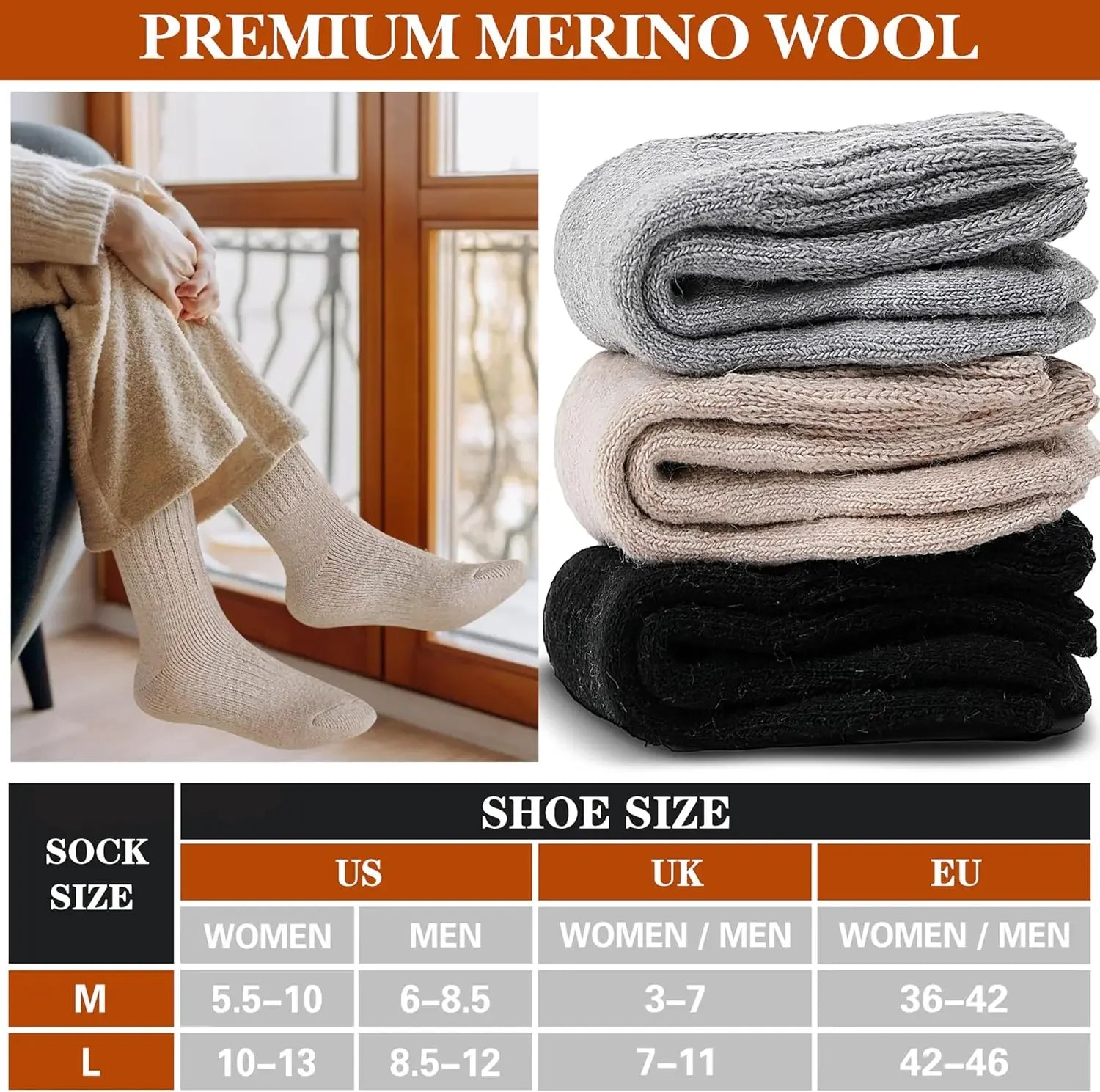 CowLost | sporting-goods-merino-wool-thermal-boot-socks-for-women |5