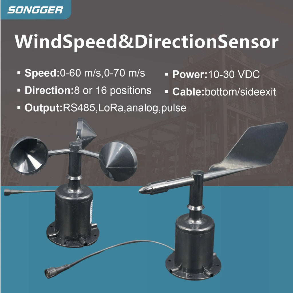 CowLost | 3d-printer-accessories-zts-3000-wind-speed-direction-sensor-rs485-4-20ma-for-outdoor-weather-monitoring |1