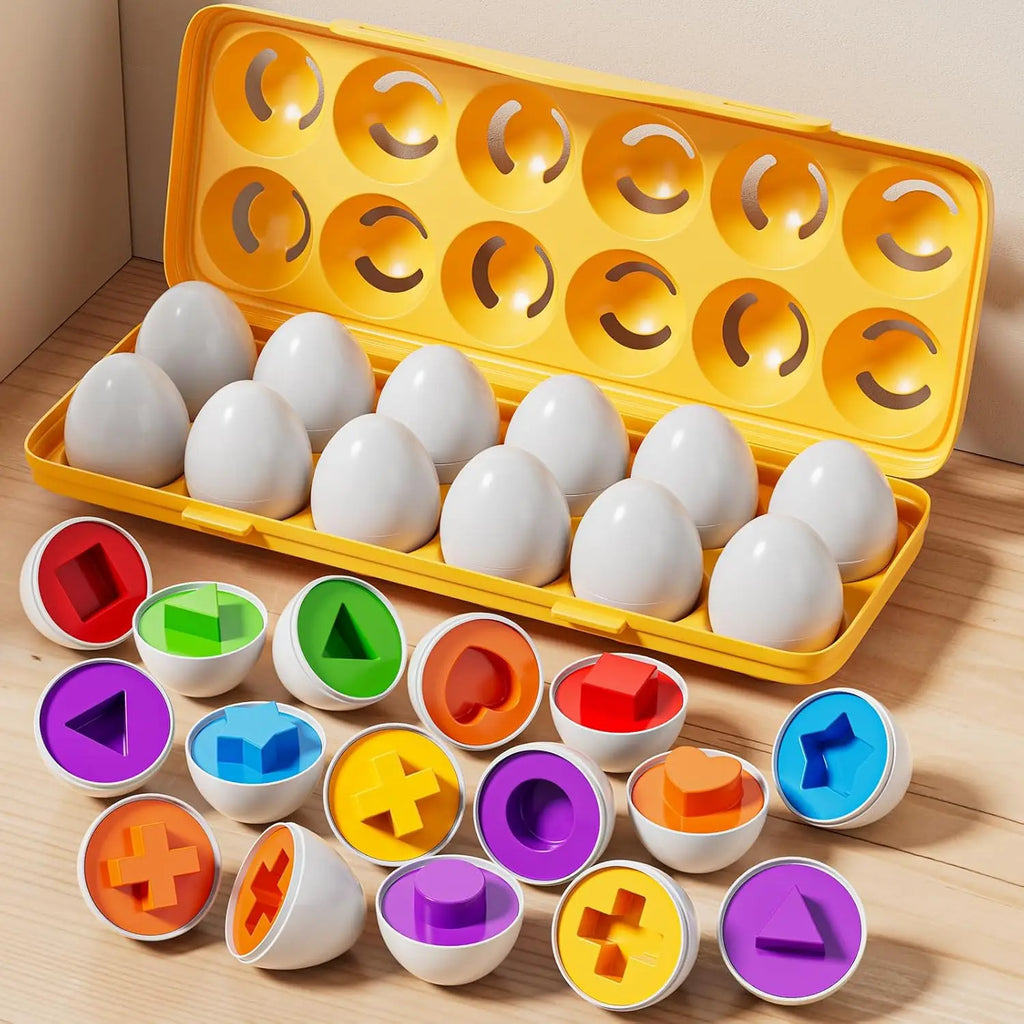 CowLost | fencing-barriers-montessori-educational-easter-egg-sensory-puzzle-toy-for-1-3-year-children |1
