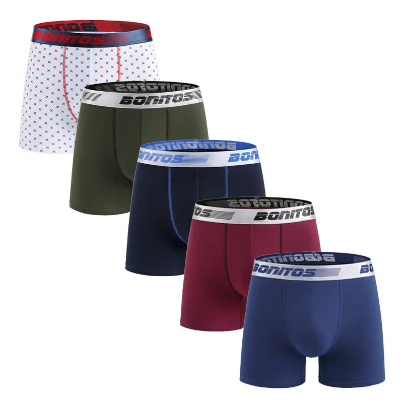 CowLost | 5pcs-cotton-mens-underpants-bonitos-men-panties |12