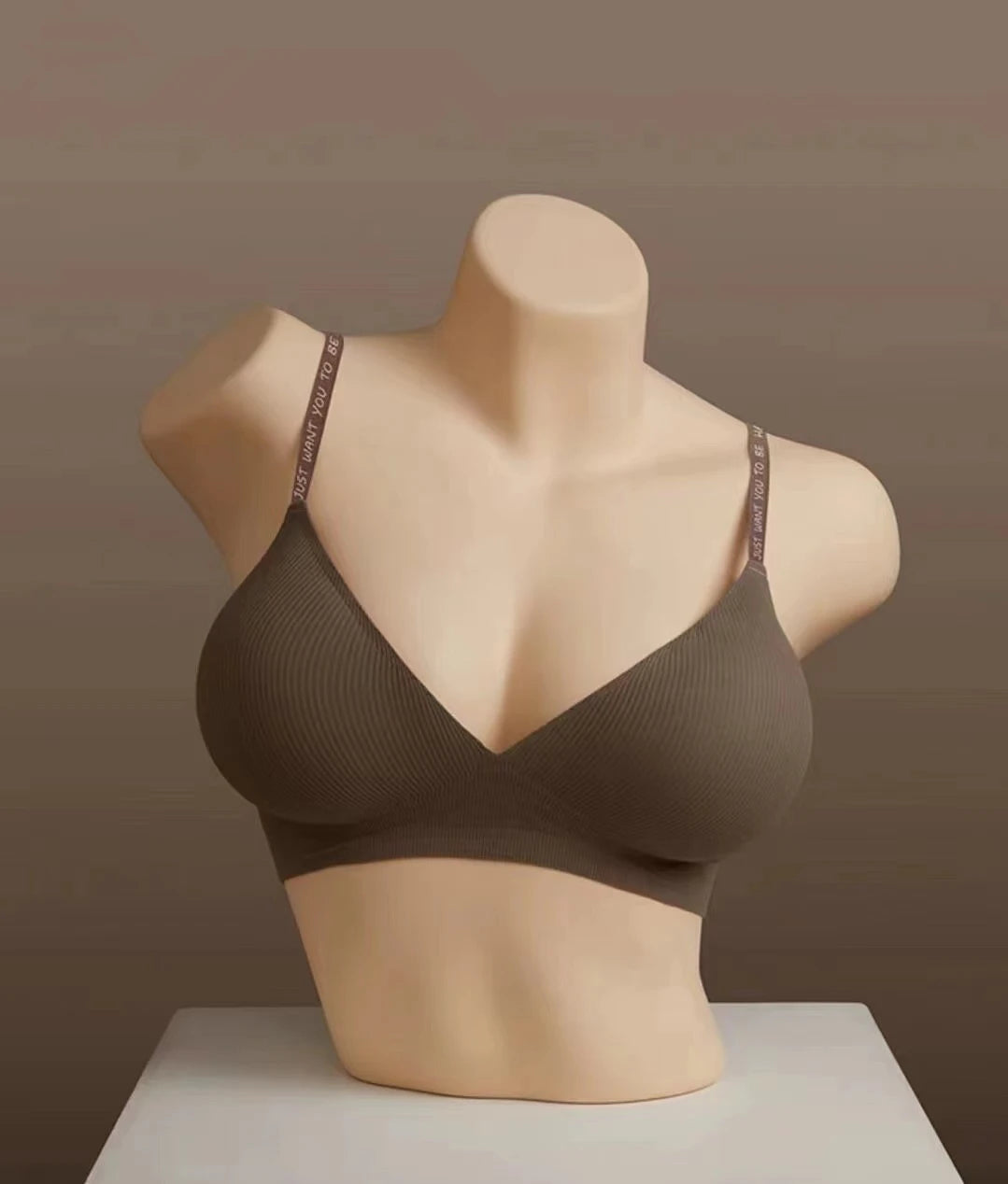 CowLost | product_id-seamless-wire-free-push-up-bra-for-small-chest-anti-sagging-thin-design |9