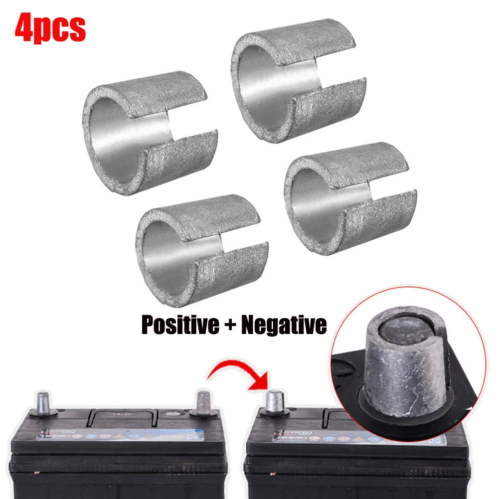 CowLost | product_id-4pc-car-battery-terminal-adapters-positive-negative-post-shim-repair-kit |19