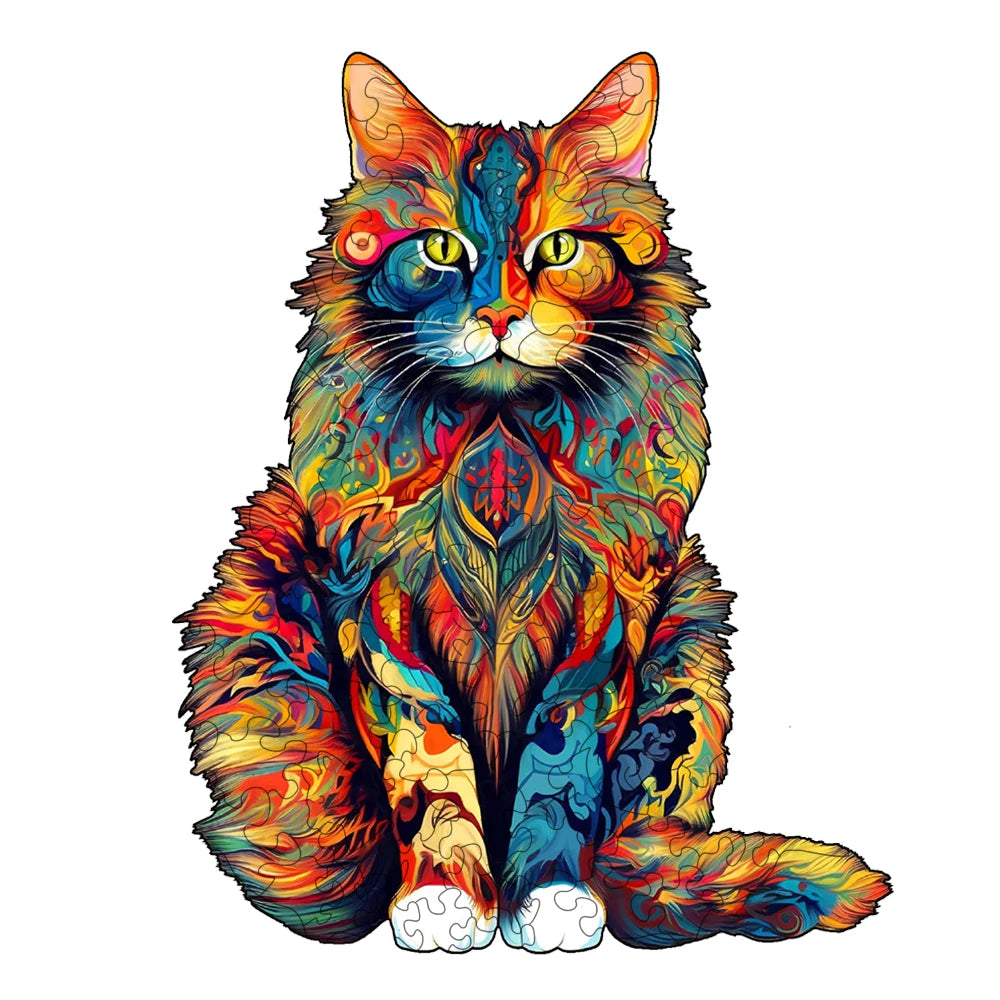 CowLost | product_id-color-changing-cat-wooden-animal-puzzle-high-difficulty-toy |6