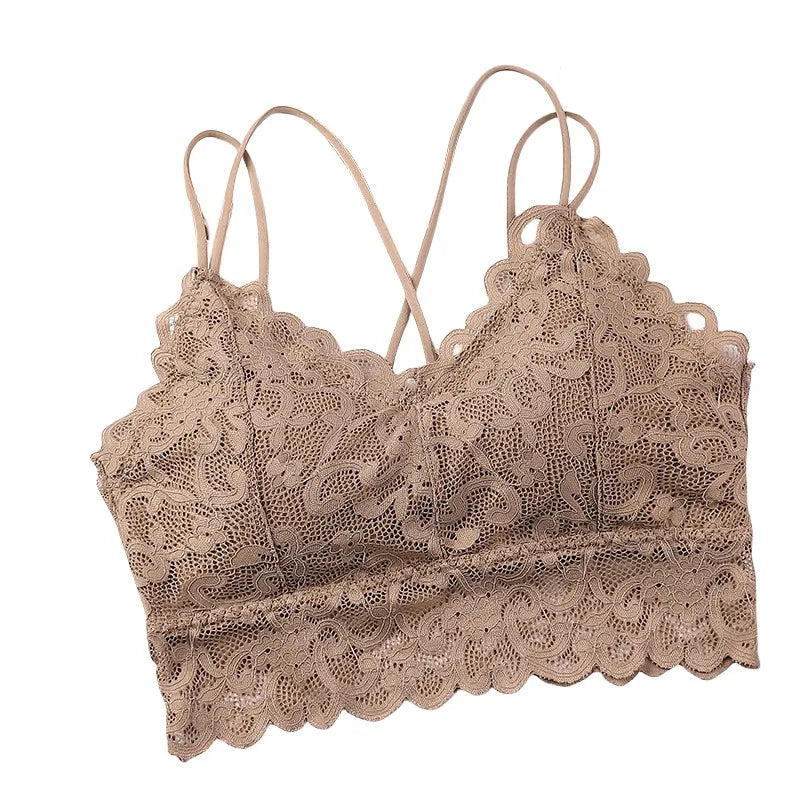 CowLost | product_id-women-s-lace-wireless-push-up-seamless-bra-solid-color |8
