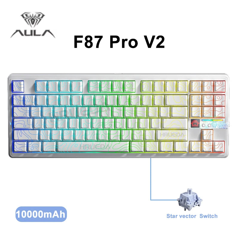 CowLost | aula-f87-pro-v2-mechanical-keyboard-3-modes-wireless-10000mah-long-battery-life |34
