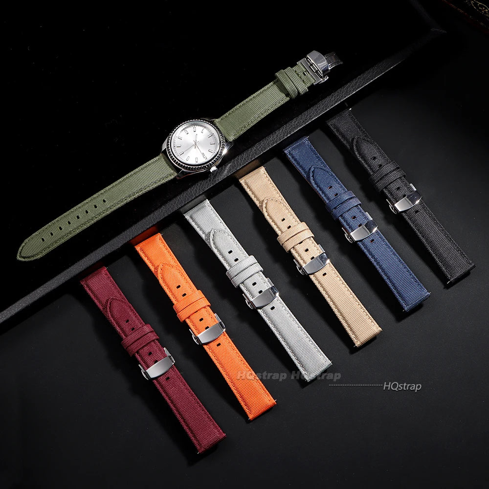CowLost | bracelets-product_id-20mm-22mm-nylon-leather-quick-release-watch-band-with-butterfly-buckle-sport-strap |4