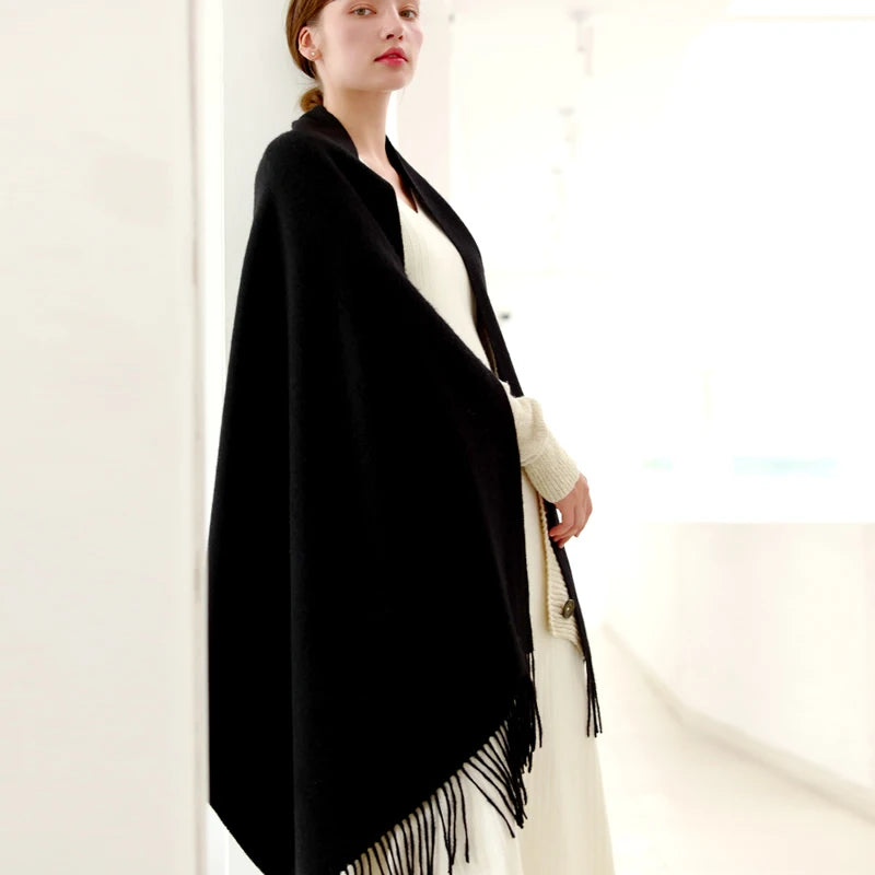 CowLost | wool-scarf-women-thick-cashmere-winter-scars |37
