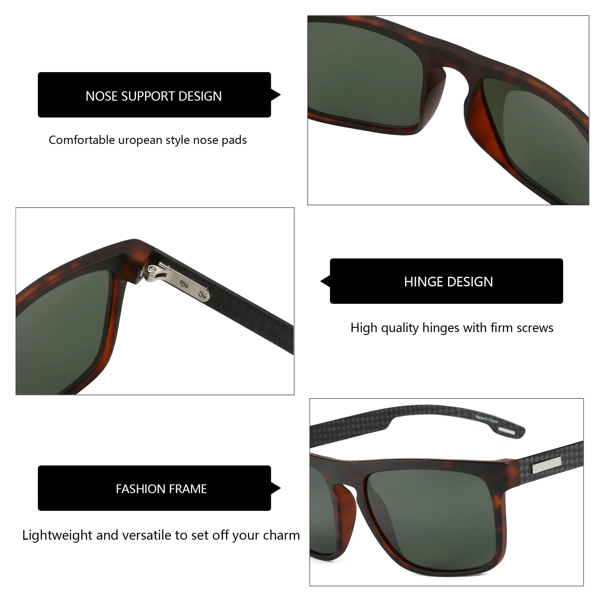 CowLost | zenottic-trend-novelty-cat-eye-polarized-sunglasses |5