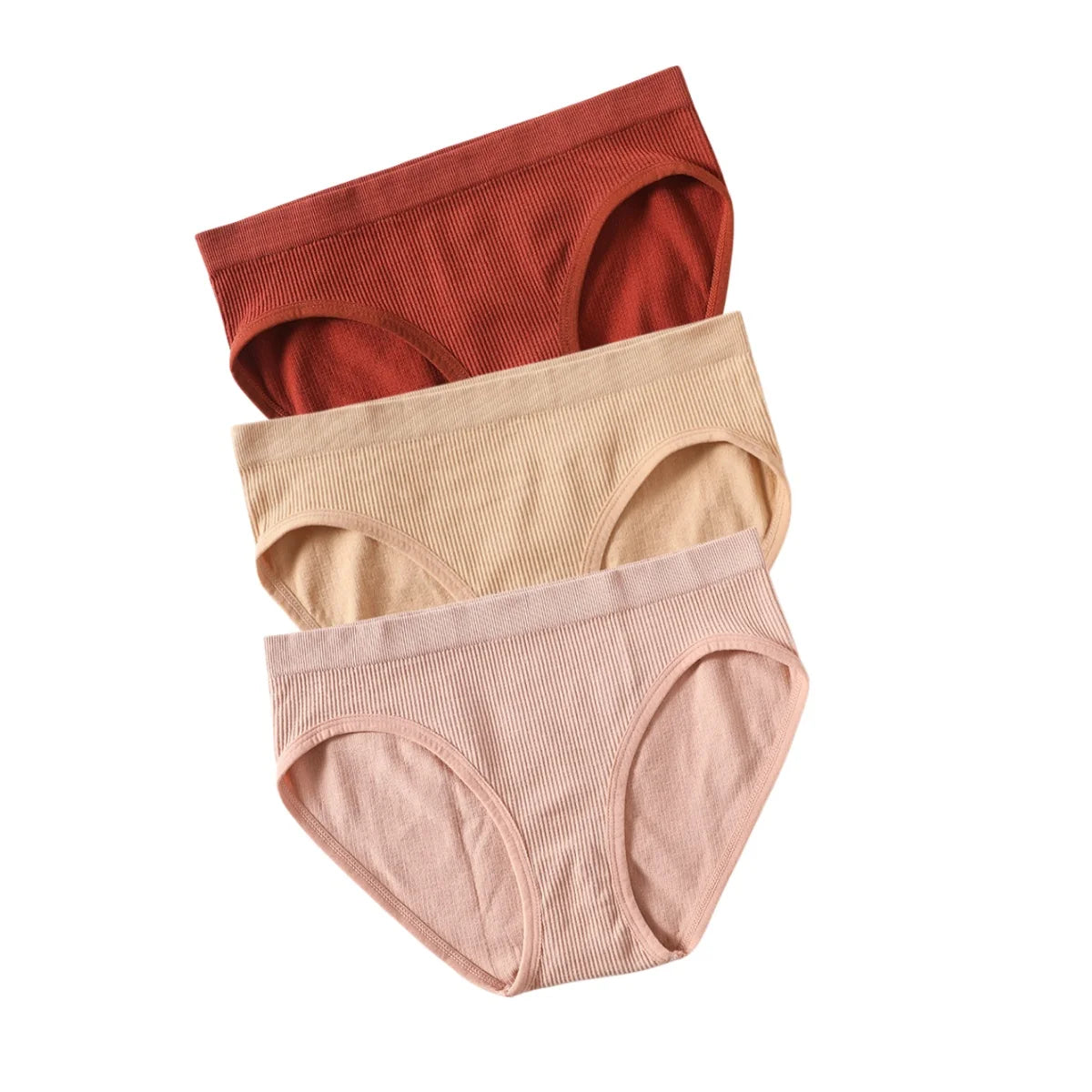 CowLost | product_id-3pcs-womens-seamless-low-rise-full-coverage-briefs |19
