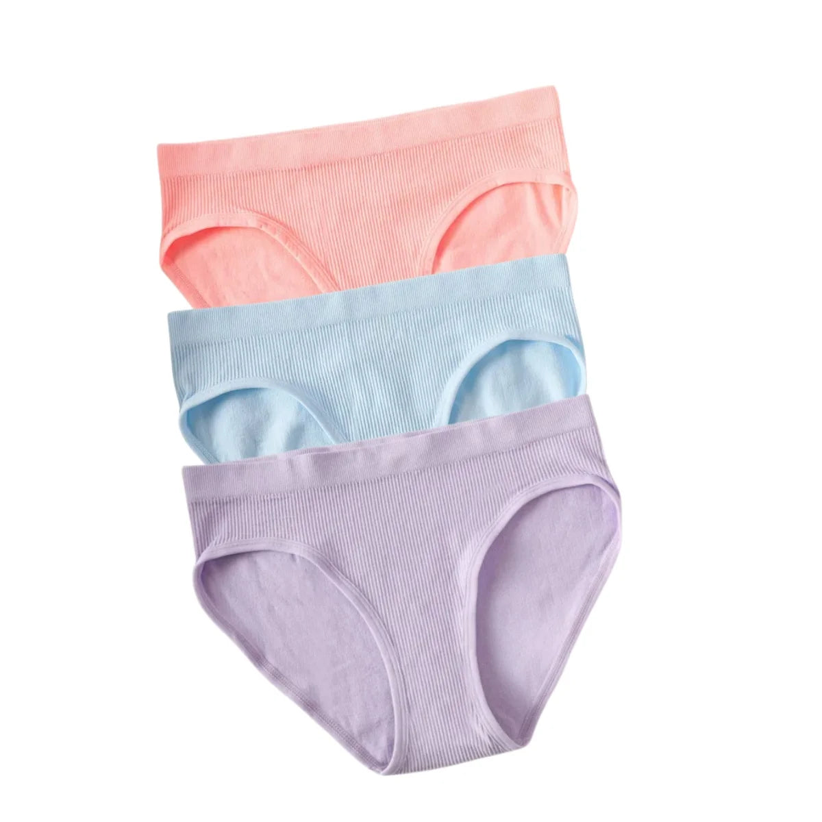 CowLost | product_id-3pcs-womens-seamless-low-rise-full-coverage-briefs |16