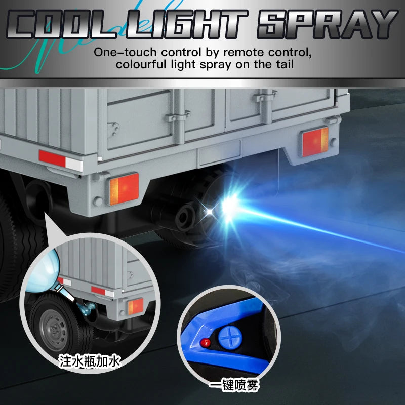 CowLost | fencing-barriers-kf21-1-16-remote-control-drift-and-climbing-truck-with-led-lights |3