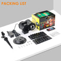 Halloween Christmas Outdoor Projector Lights 16 HD Slides 2-in-1 Water Wave Lamp with Timer & Remote