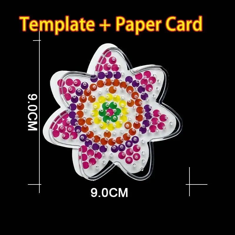 Perler 5mm Hama Beads 4800pcs 24 Colors Educational DIY Puzzle Toy Gift EVA Food Grade