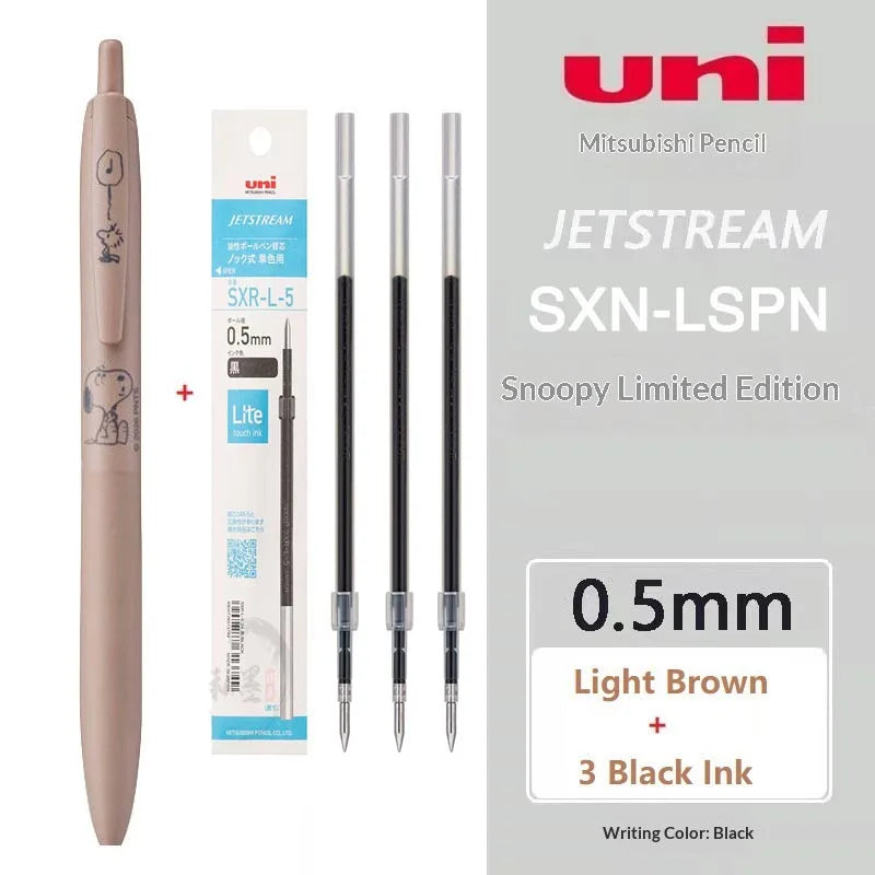 CowLost | product_id-uni-jetstream-lite-snoopy-0-5mm-gel-pen-japanese-hybrid-ink-for-school-office |91